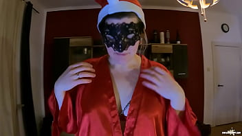 Santa's elf...mouthful of cum after hot blowjob...Ho Ho Ho - ENFJandINFP