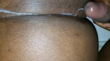 bbw, creampie, ebony, cumshot, cum on ass, cum in pussy