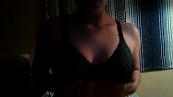 Dominican girl plays with her sensitive big tits - HONEYCAMGIRLS.com