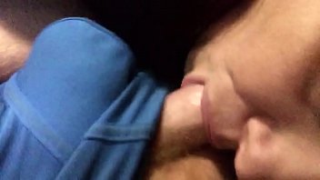 Hubby receives blow job to wake him up