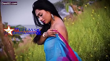 Very Charming Desi Girl  Areola reveled through Transparent Saree