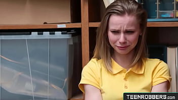 Teenrobbers.com: Pervy Guard Disturbing Young Thief Teen for Bad Behavior  -  Catarina Petrov