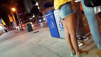 Voyeur teen ass miami