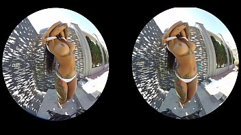 HD compilation of sexy solo european girls teasing in VR video