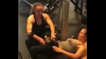 Crazy dildo workout. These chicks do the unthinkable while at the gym
