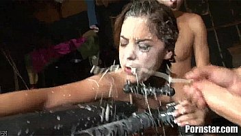 This girl get getting all the cum she can