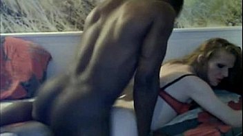 Horny Black dude tears a shemale a new butthole