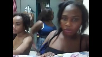 Hot African babes having fun moments plus showing off at Uni hostels