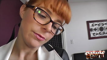 Redhead nurse Penny Pax specializes in dicks: she can suck & fuck your hardon 'till you feel great! You can pay her by cumming on her perfect natural tits! Full Video & Penny Live @ PennyPaxLive.com!