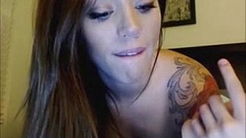 Tattoo girl masturbates with toys live webcam