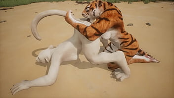 Lioness has sex with Tiger