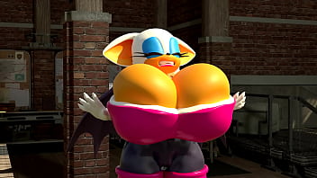 Rouge's Extreme Breast Expansion