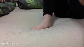 Feet In Leggins - IG @xmileygreyx