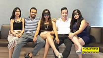 Momentos divertidos del porno con Robb Trejo, Leo Kury, Diana De La Franja, Nancy Carmona, Vero Bb