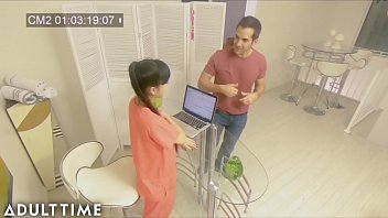 Hidden Camera at Massage Parlor Catches Busty Asian Nuru Sex