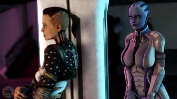 SFMPMV- Lesbo Mass Effect Encounter Liara and BadASS chick (Blue Star 1)