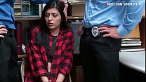 Shoplifter Audrey Royal banged real hard